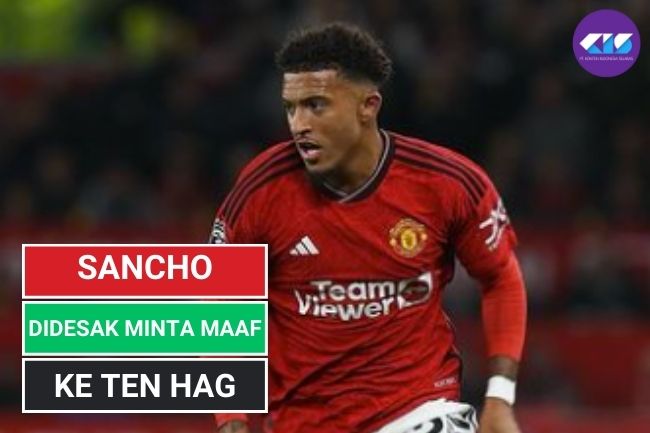 Jadon Sancho Didesak untuk Meminta Maaf kepada Ten Hag